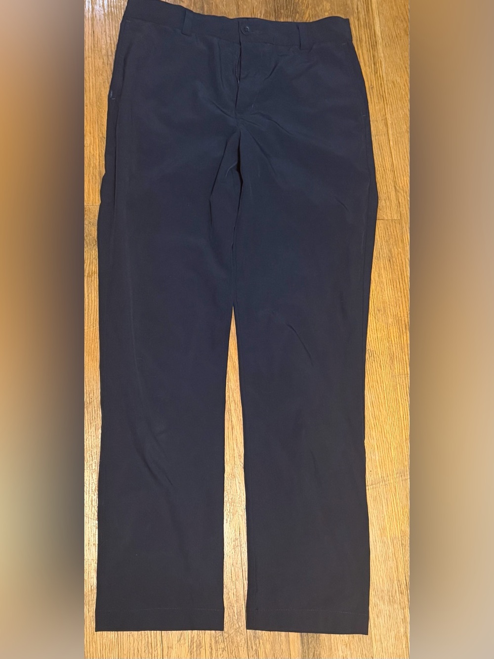 Vineyard Vines Performance Navy Straight Leg Dress Pants khaki youth boys 16 euc